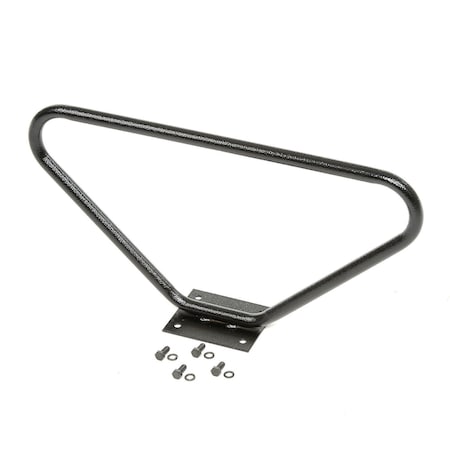 Global Industrial 9W Footrest For Orbit Computer Workstations - Black 752150BK